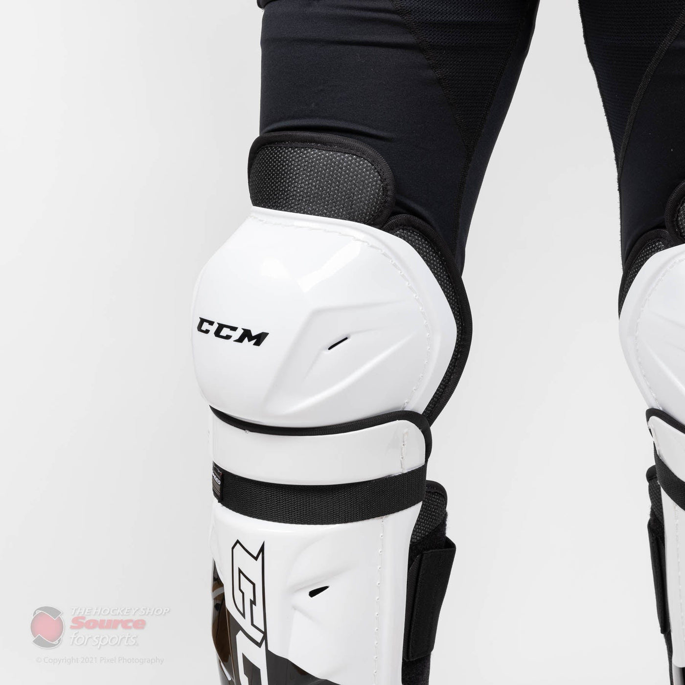 CCM Jetspeed Vibe Senior Hockey Shin Guards