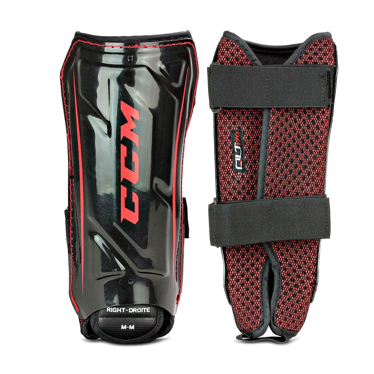 CCM QuickLite 170 Senior Ball Hockey Shin Guards