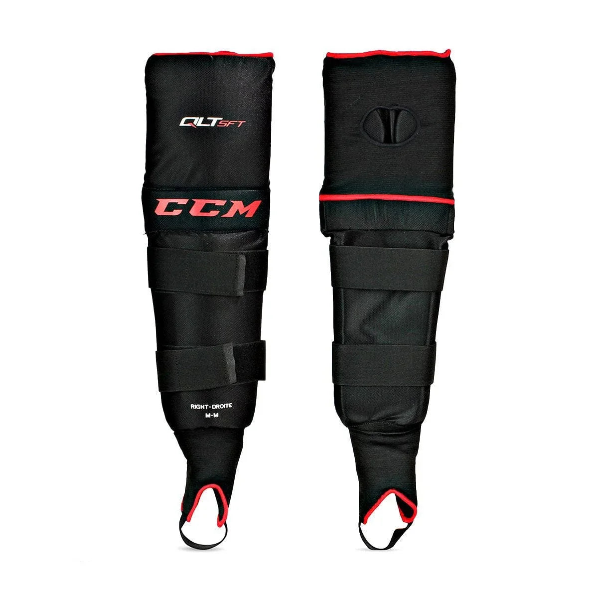 CCM QuickLite Soft Senior Ball Hockey Shin Guards