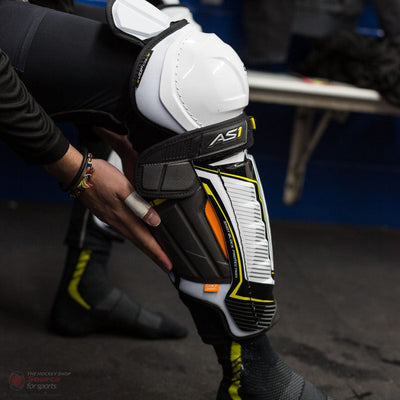 CCM Super Tacks AS1 Junior Hockey Shin Guards