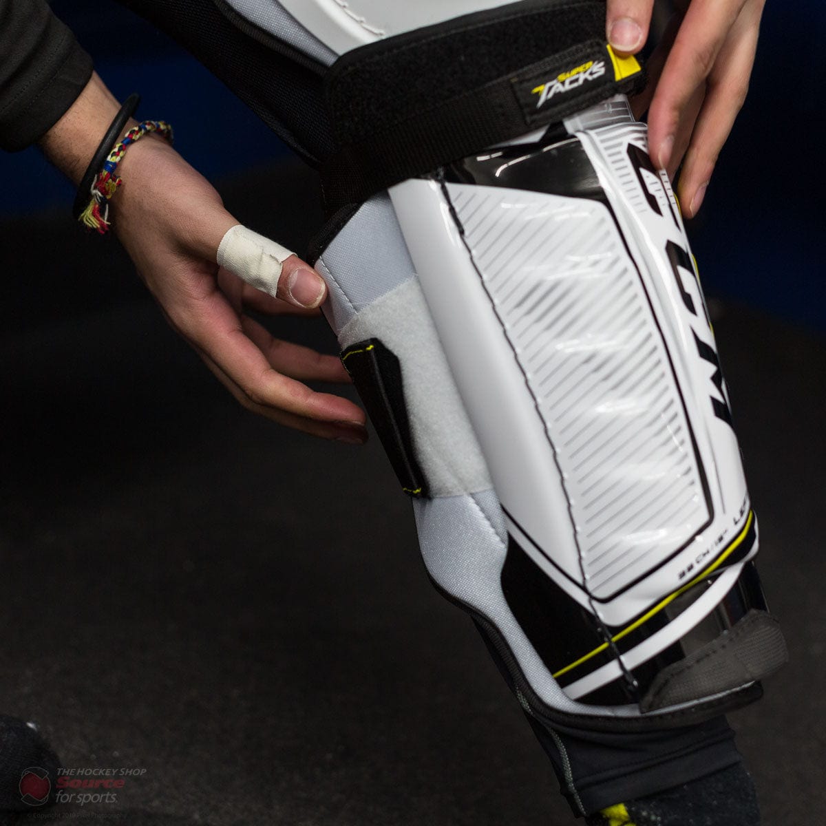 CCM Super Tacks AS1 Senior Hockey Shin Guards