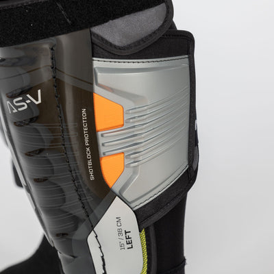CCM Tacks AS-V Senior Hockey Shin Guards - The Hockey Shop Source For Sports