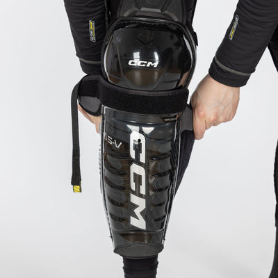 CCM Tacks AS-V Senior Hockey Shin Guards - The Hockey Shop Source For Sports
