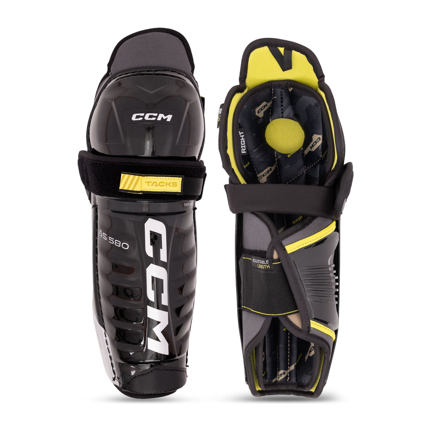 CCM Tacks AS580 Junior Hockey Shin Guards - The Hockey Shop Source For Sports