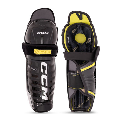 CCM Tacks AS580 Junior Hockey Shin Guards - The Hockey Shop Source For Sports
