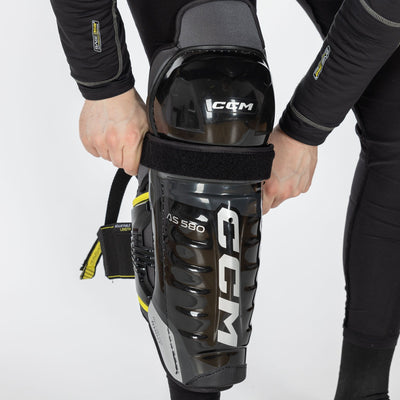 CCM Tacks AS580 Senior Hockey Shin Guards - The Hockey Shop Source For Sports