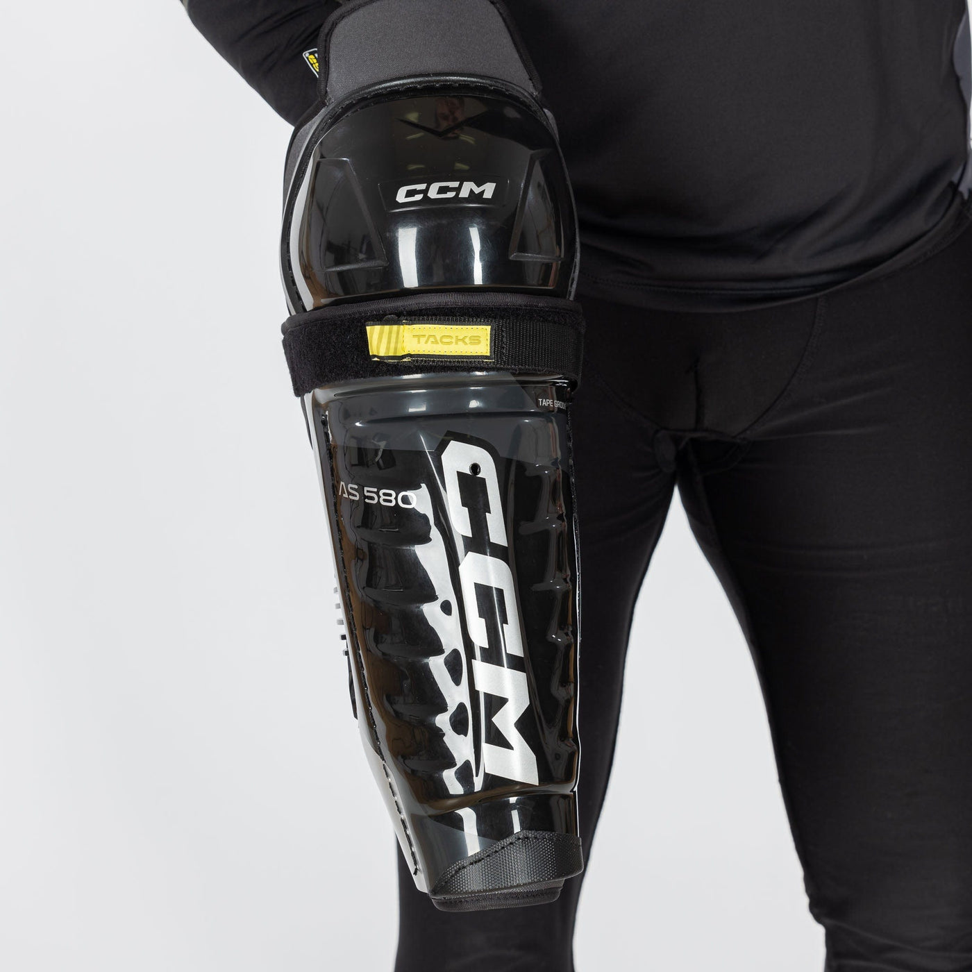 CCM Tacks AS580 Senior Hockey Shin Guards - The Hockey Shop Source For Sports