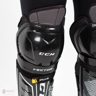 CCM Tacks Vector Junior Hockey Shin Guards
