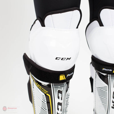 CCM Tacks Vector Plus Senior Hockey Shin Guards