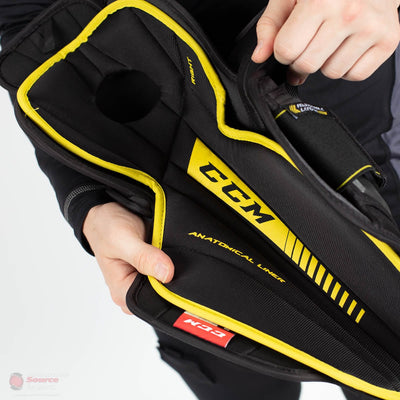 CCM Tacks Vector Pro Senior Hockey Shin Guards