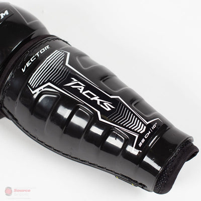 CCM Tacks Vector Youth Hockey Shin Guards