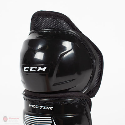 CCM Tacks Vector Youth Hockey Shin Guards