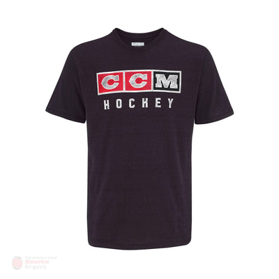 CCM Classic Logo Tri-Blend Shortsleeve Mens Shirt