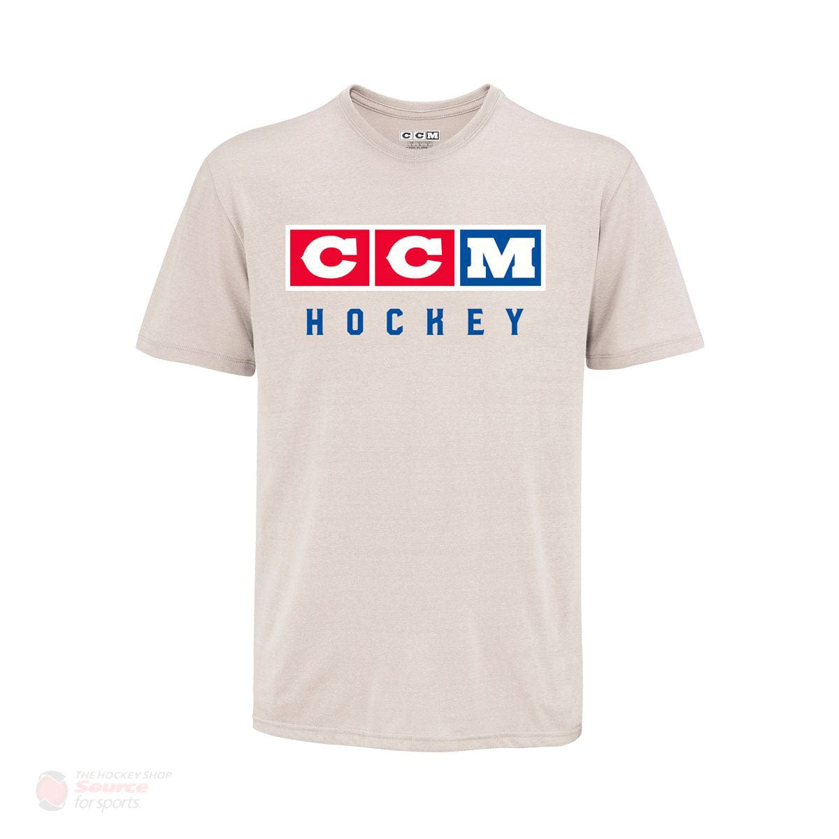 CCM Classic Logo Tri-Blend Shortsleeve Mens Shirt