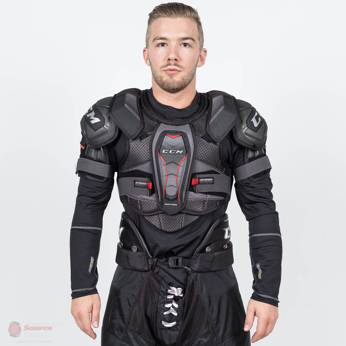 CCM Jetspeed Control Junior Hockey Shoulder Pads (2019)