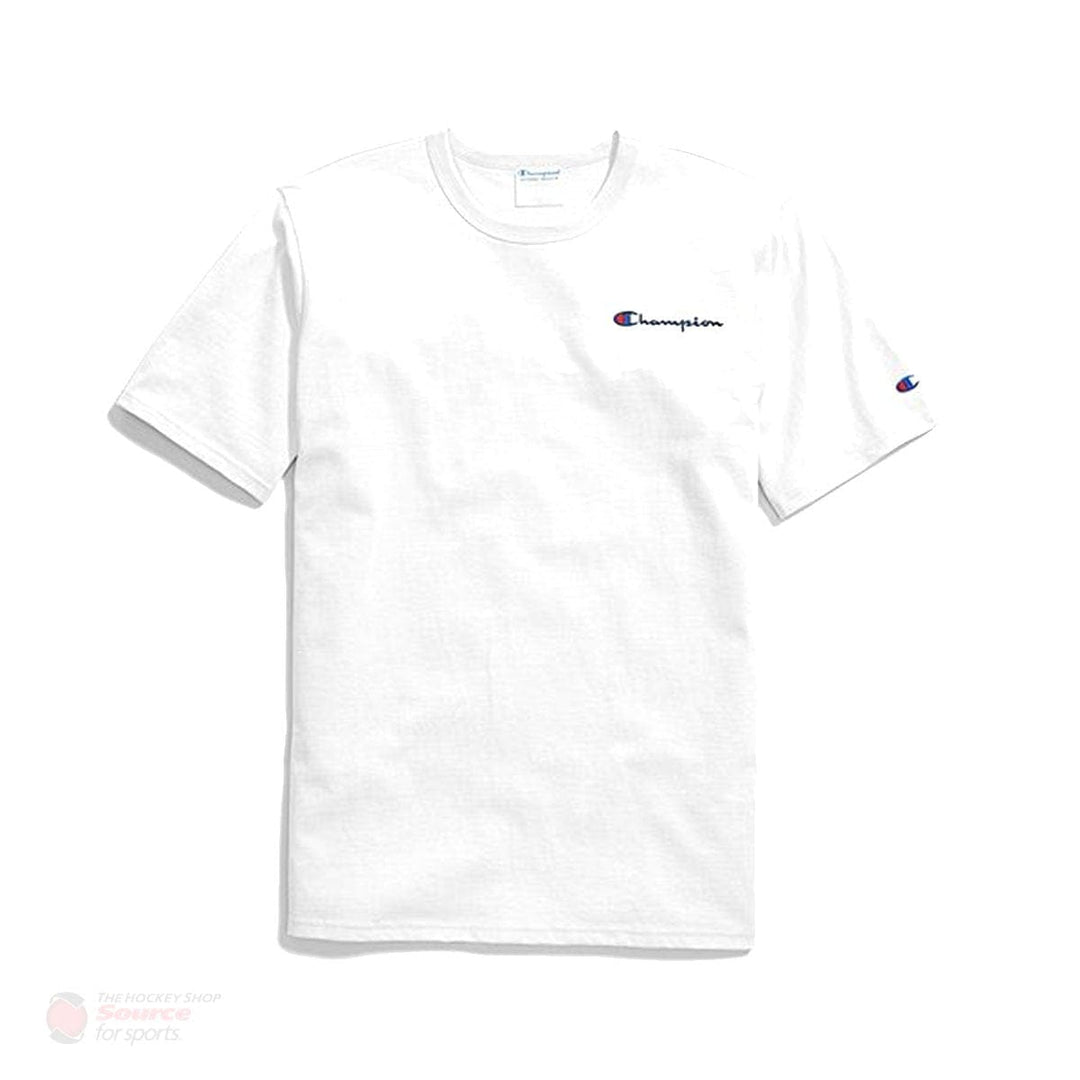 White champion shirt men on sale