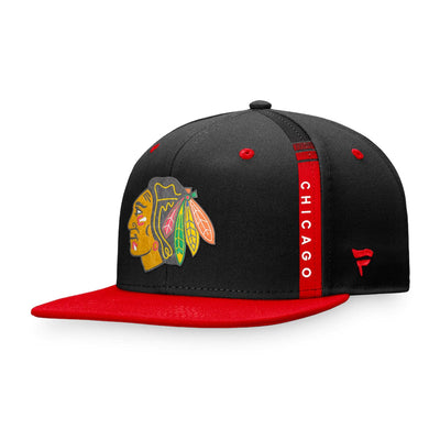 Chicago Blackhawks Fanatics Authentic Pro Draft Snapback Hat - The Hockey Shop Source For Sports