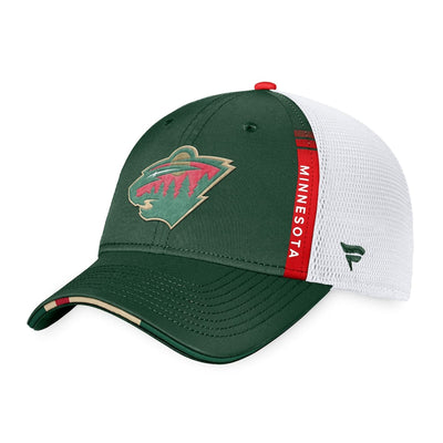 Minnesota Wild Fanatics Authentic Pro Draft Structured Trucker Hat - The Hockey Shop Source For Sports