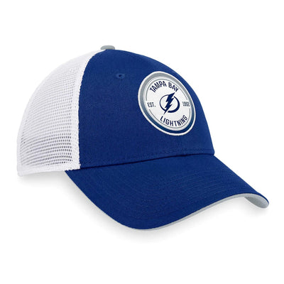Tampa Bay Lightning Fanatics Iconic Gradient Structured Trucker Hat - The Hockey Shop Source For Sports