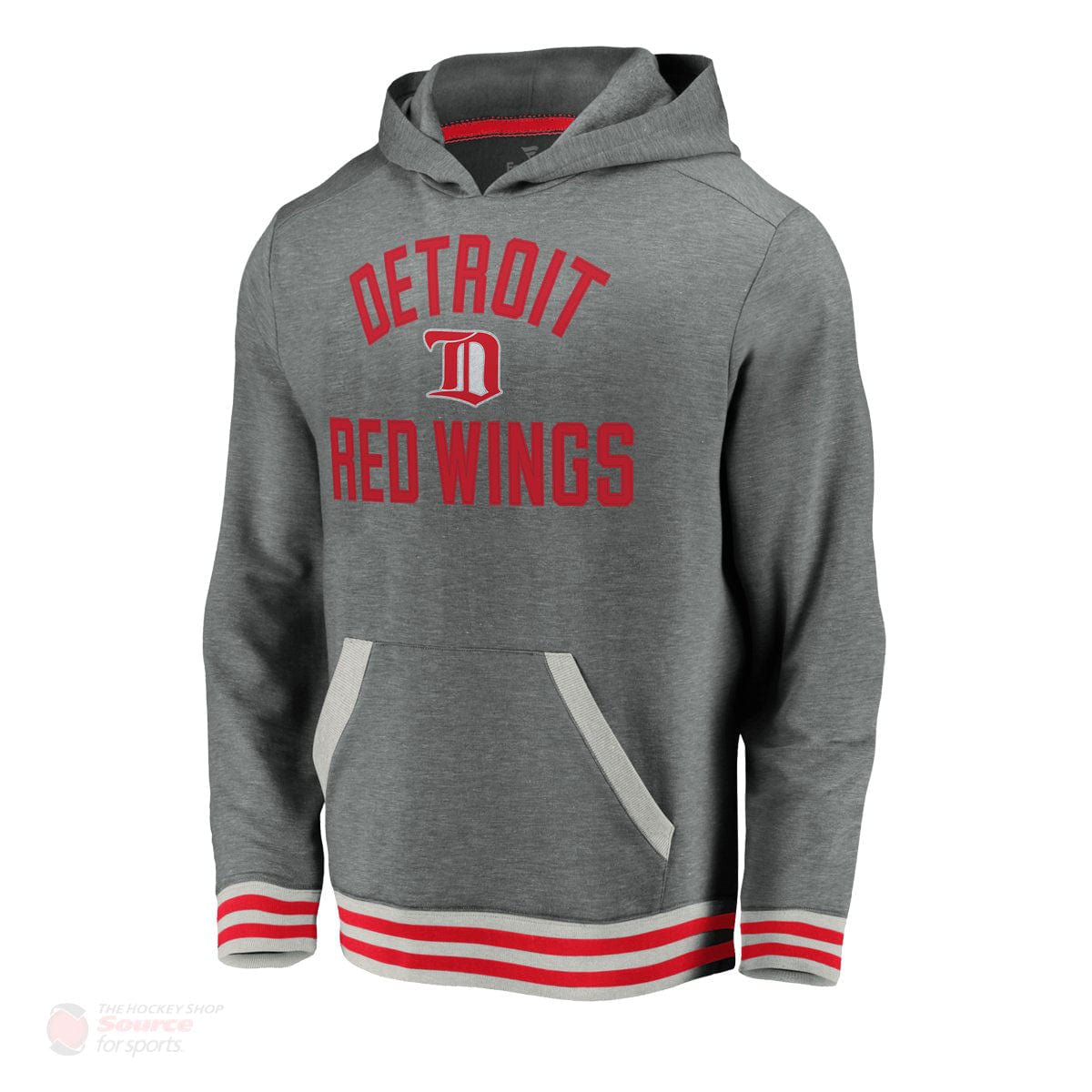 Detroit Red Wings Fanatics Upperclassmen Vintage Pullover Mens Hoody