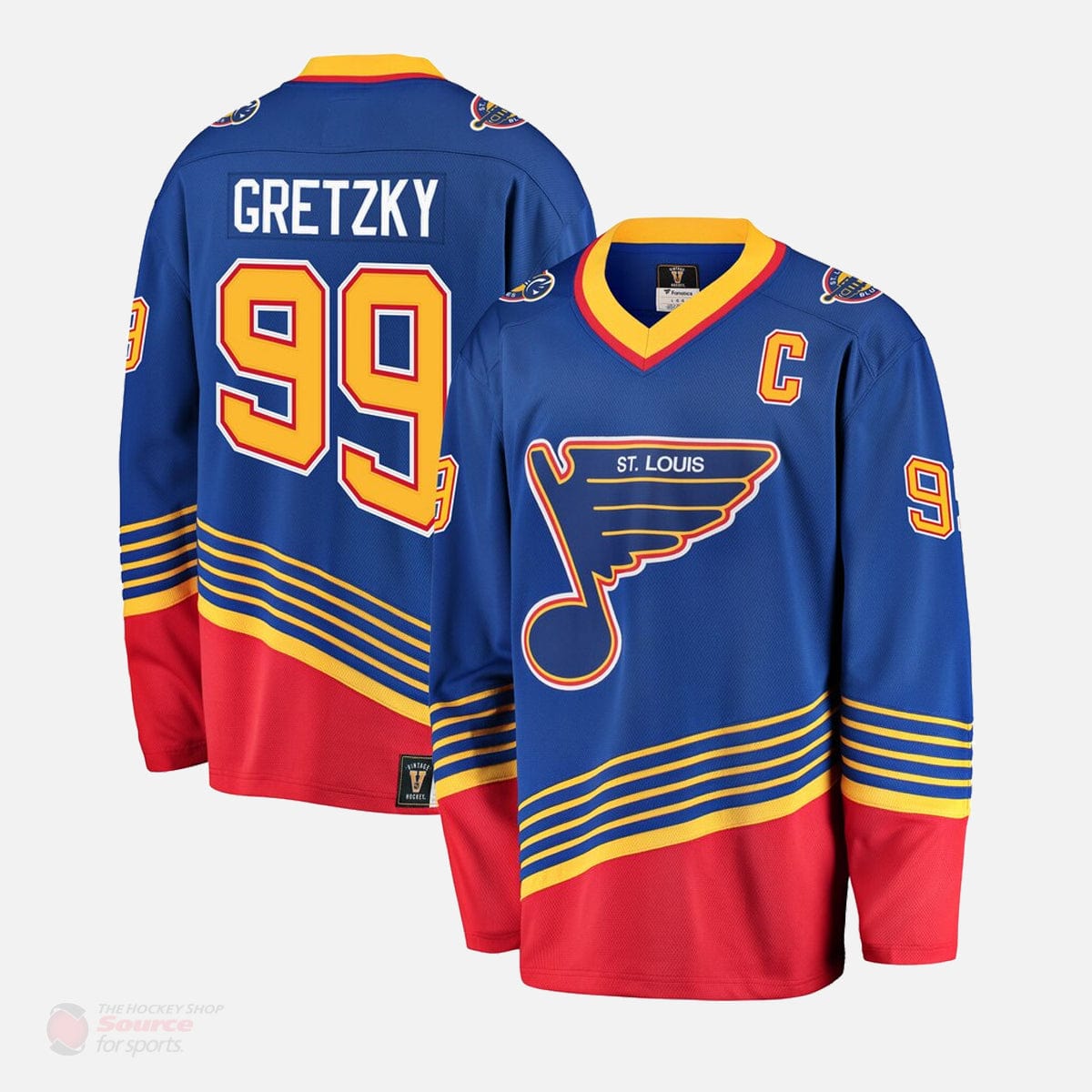 St. Louis Blues Fanatics Breakaway Retired Senior Jersey - Wayne Gretzky
