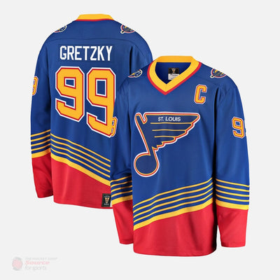 St. Louis Blues Fanatics Breakaway Retired Senior Jersey - Wayne Gretzky