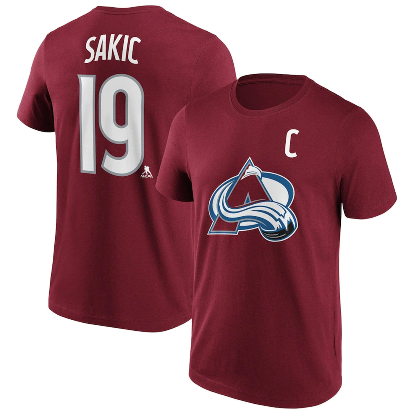 Colorado Avalanche Fanatics Retired N&N Mens Shirt - Joe Sakic