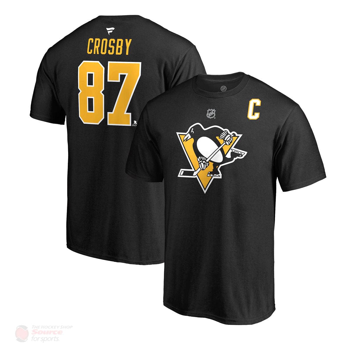 Pittsburgh Penguins Fanatics Authentic Name & Number Mens Shirt - Sidney Crosby