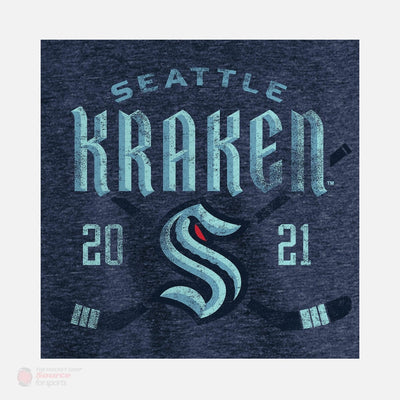 Seattle Kraken Fanatics Line Shift Tri-Blend Mens Shirt
