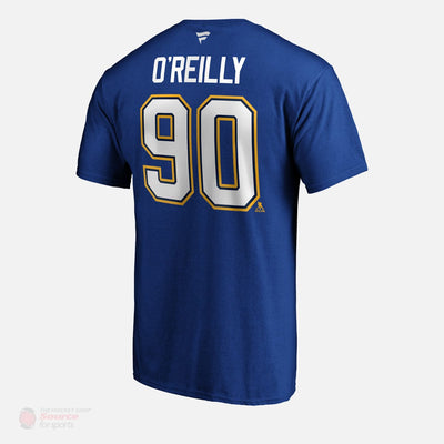 St. Louis Blues Fanatics Authentic Name & Number Mens Shirt - Ryan O'Reilly