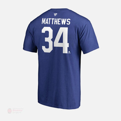 Toronto Maple Leafs Fanatics Authentic Name & Number Mens Shirt - Auston Matthews