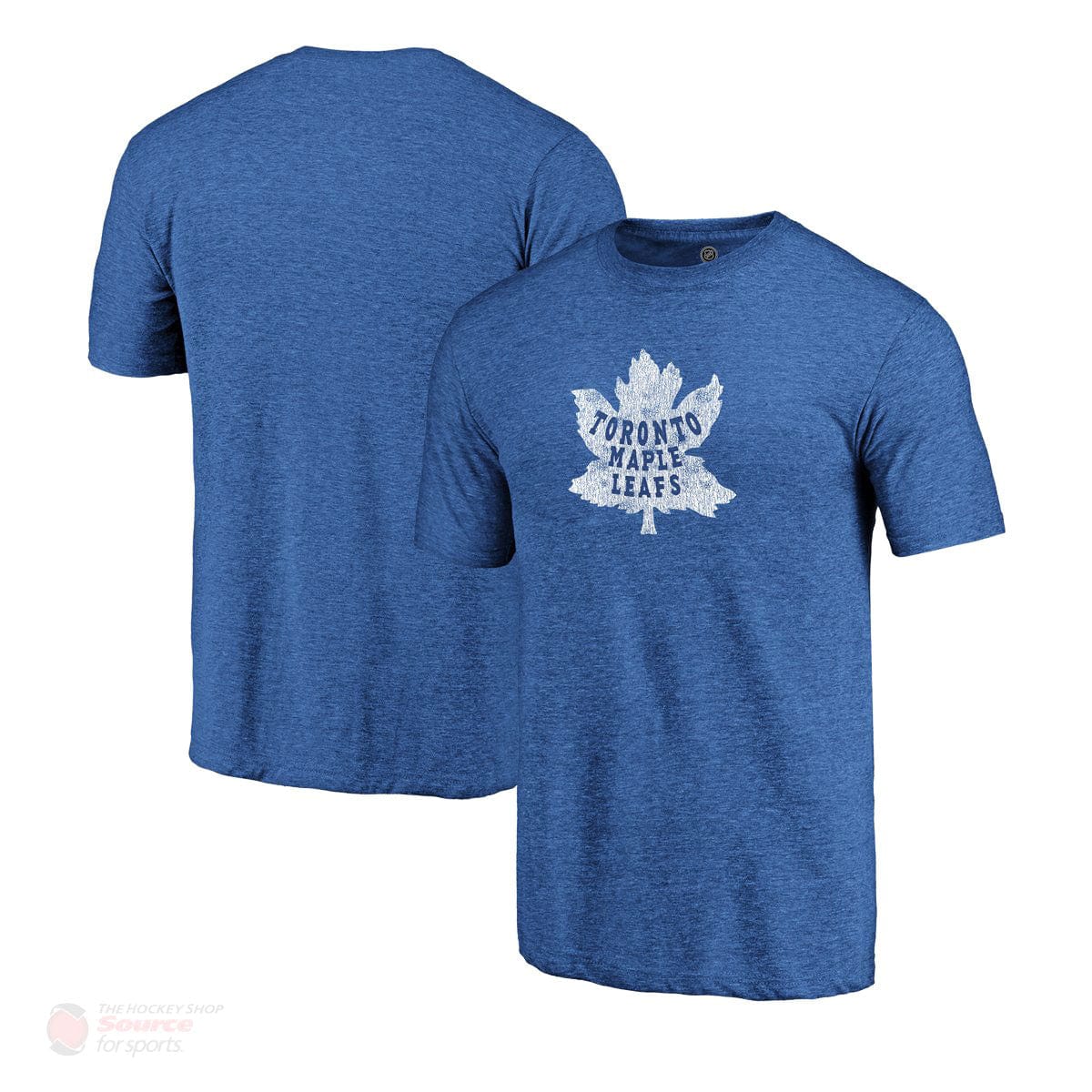 Toronto Maple Leafs Fanatics Distressed Vintage Tri-Blend Mens Shirt