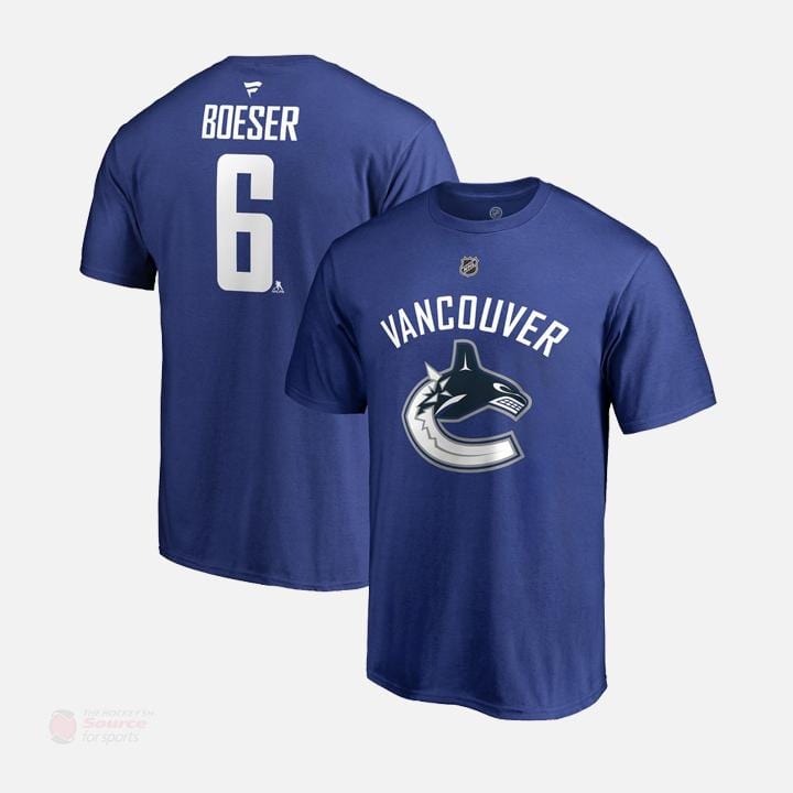 Vancouver Canucks Fanatics Authentic Name & Number Mens Shirt (2018) - Brock Boeser