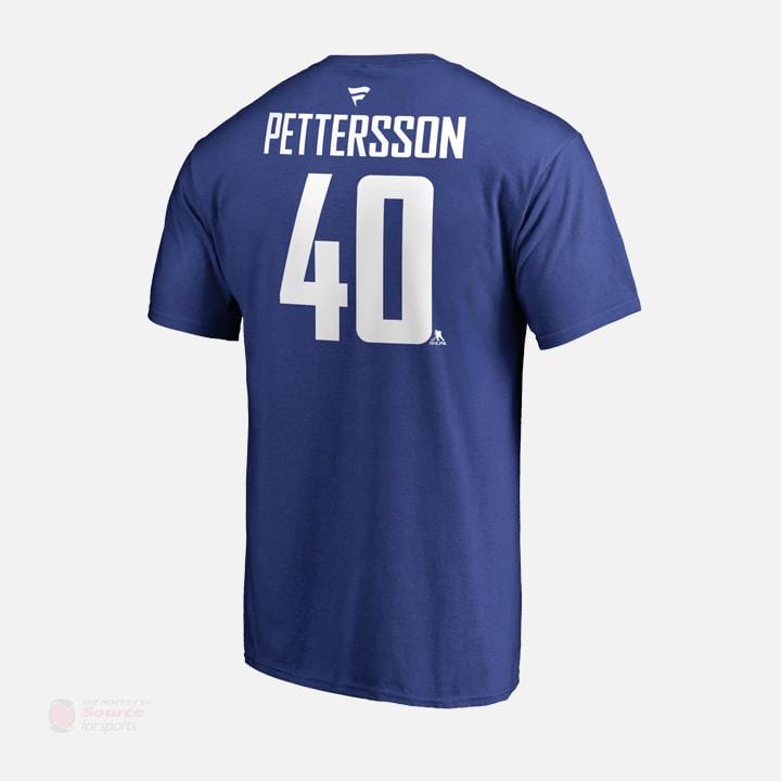 Vancouver Canucks Fanatics Authentic Name & Number Mens Shirt (2018) - Elias Pettersson