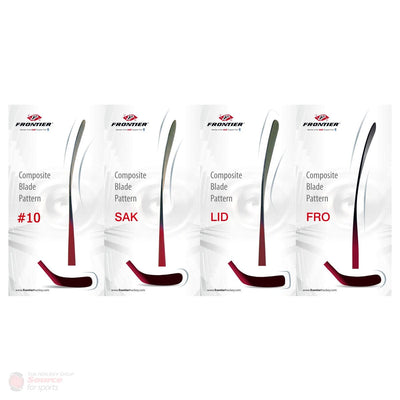 Frontier F-Blue ABS Standard Senior Wood Hockey Blade
