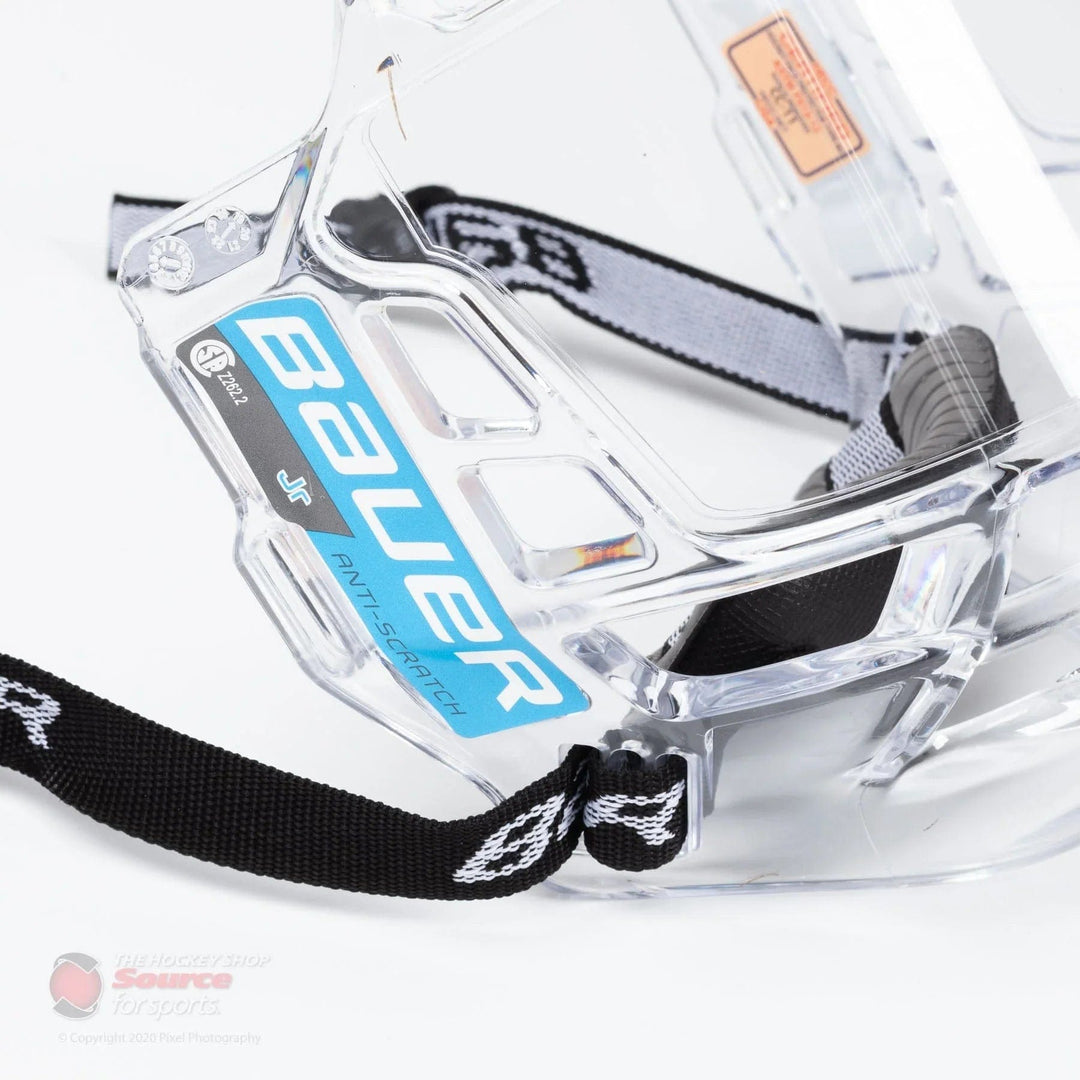 Bauer Erwachsene Visier für Eishockeyhelm Concept III - Full Visors - Senior, Clear, One size, 1041010
