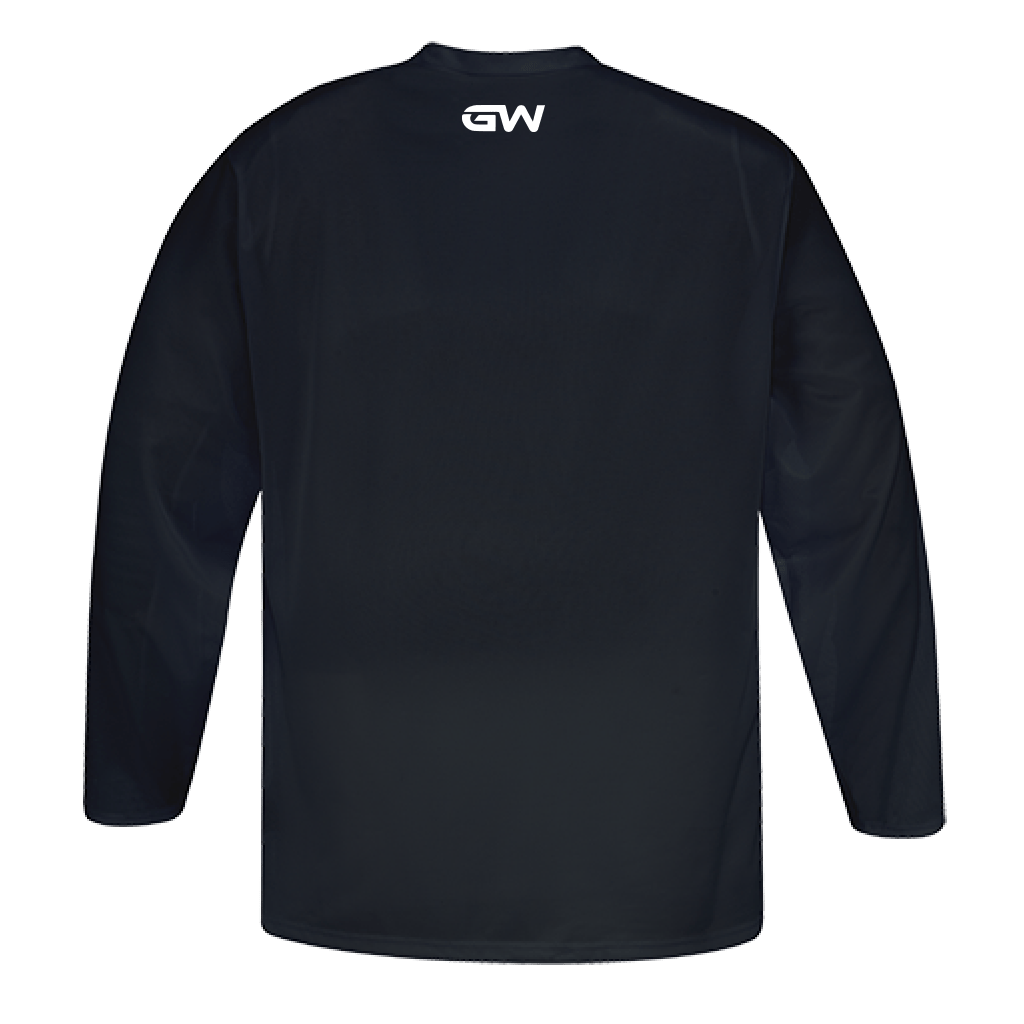 GameWear GW5500 ProLite Series Junior Hockey Practice Jersey - Black - The Hockey Shop Source For Sports