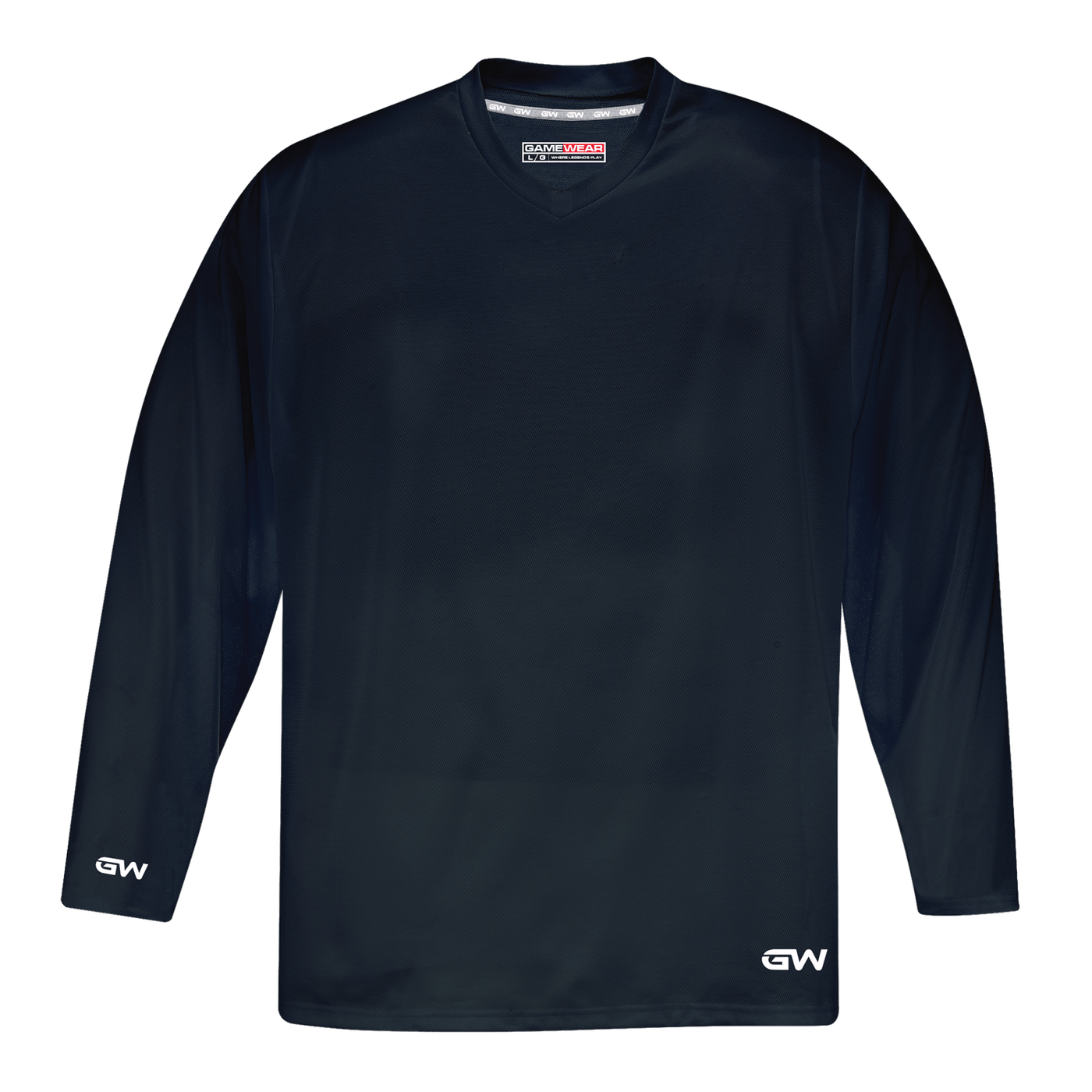 GameWear GW5500 ProLite Series Junior Hockey Practice Jersey - Black - The Hockey Shop Source For Sports