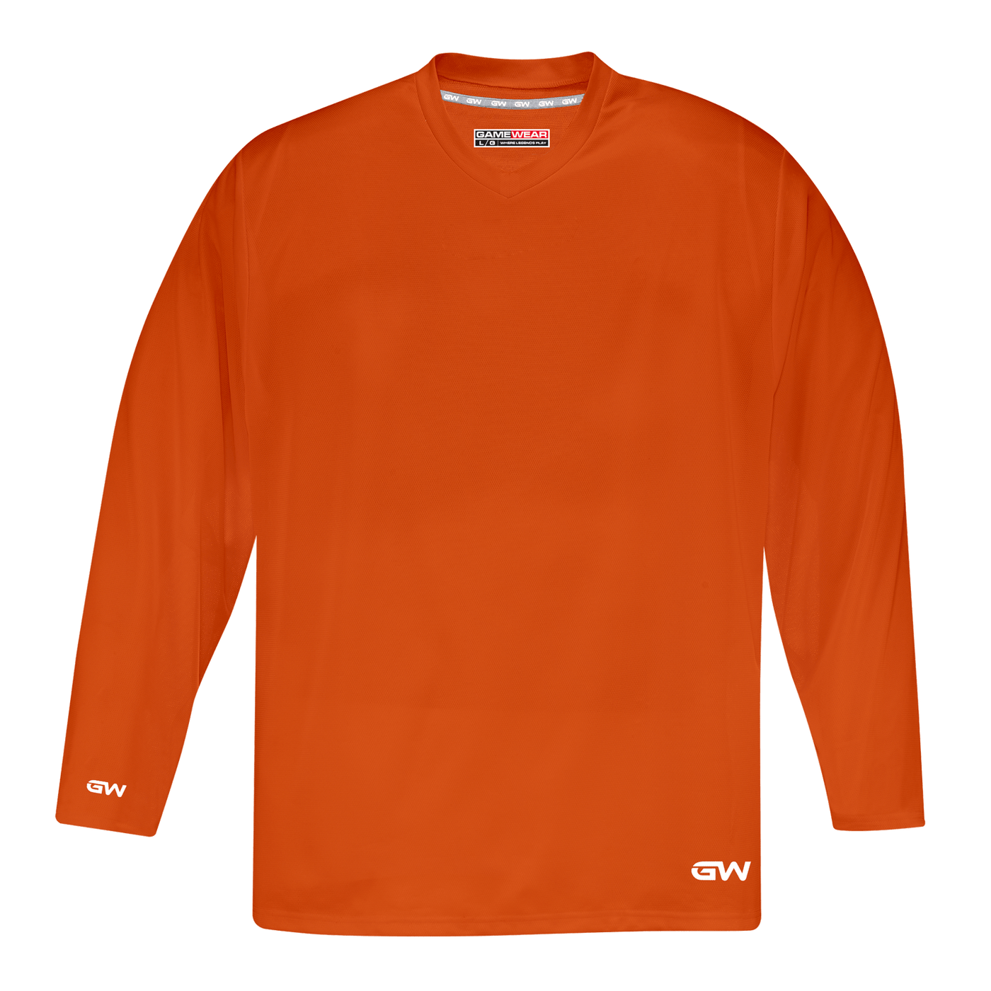 GameWear GW5500 ProLite Series Senior Hockey Practice Jersey - Orange - The Hockey Shop Source For Sports