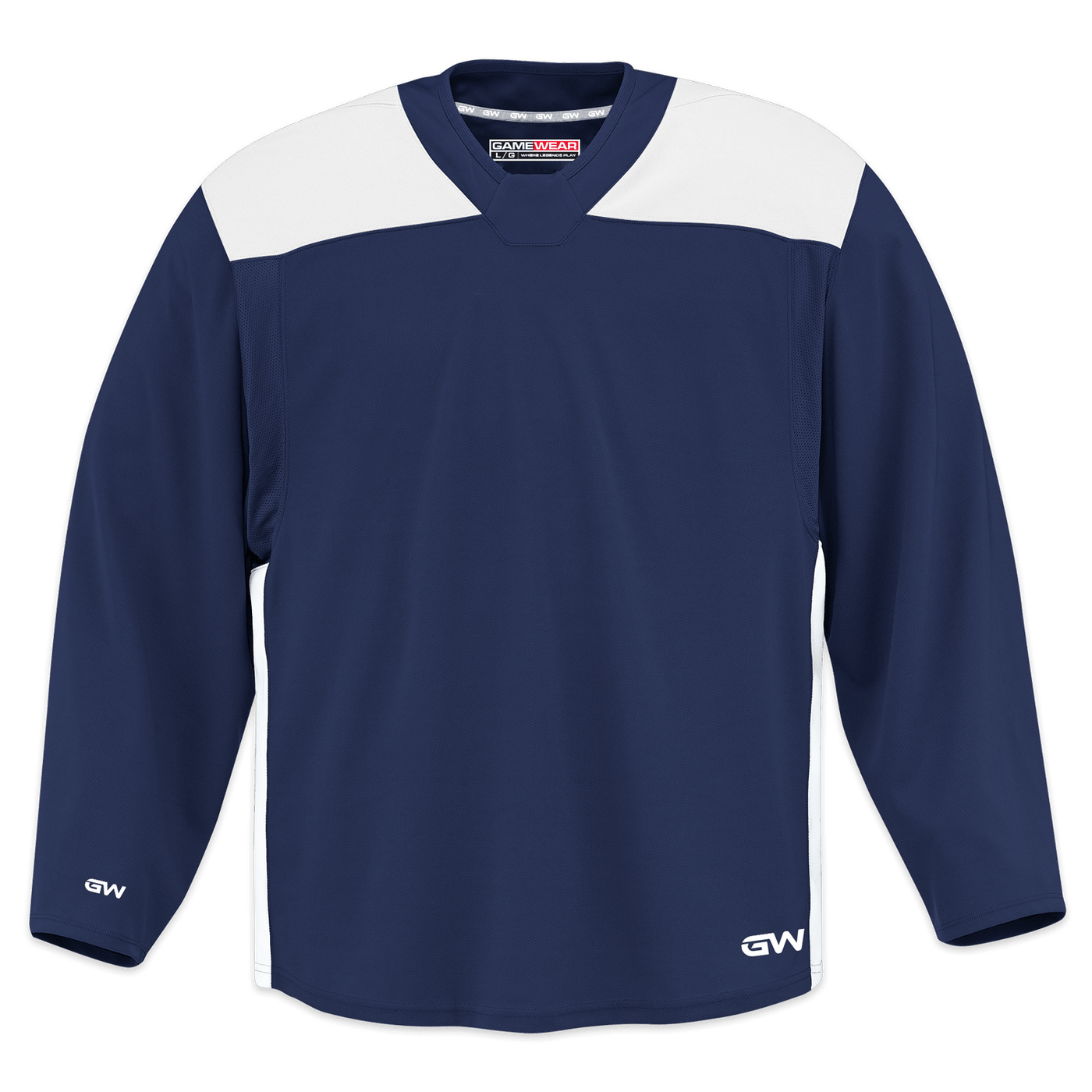GameWear GW6500 ProLite Series Junior Hockey Practice Jersey - Royal / White - The Hockey Shop Source For Sports