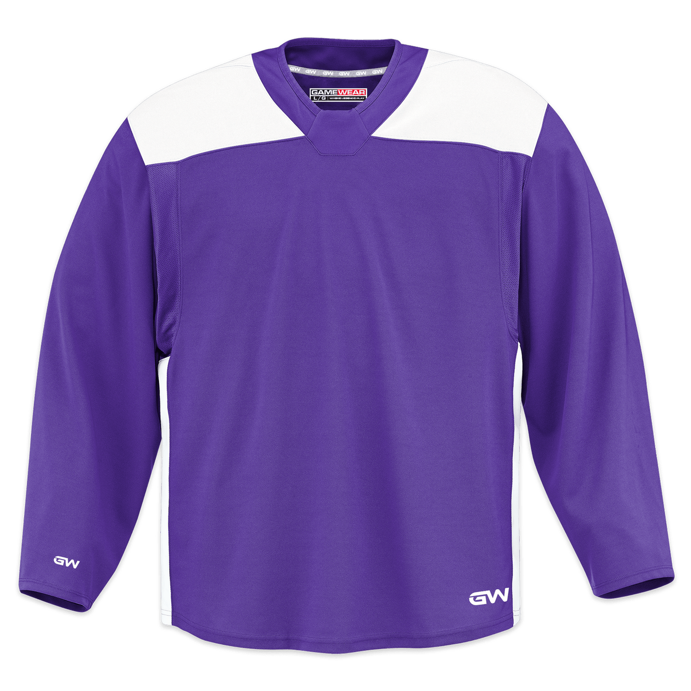 GameWear GW6500 ProLite Series Junior Hockey Practice Jersey - Violet / White - The Hockey Shop Source For Sports