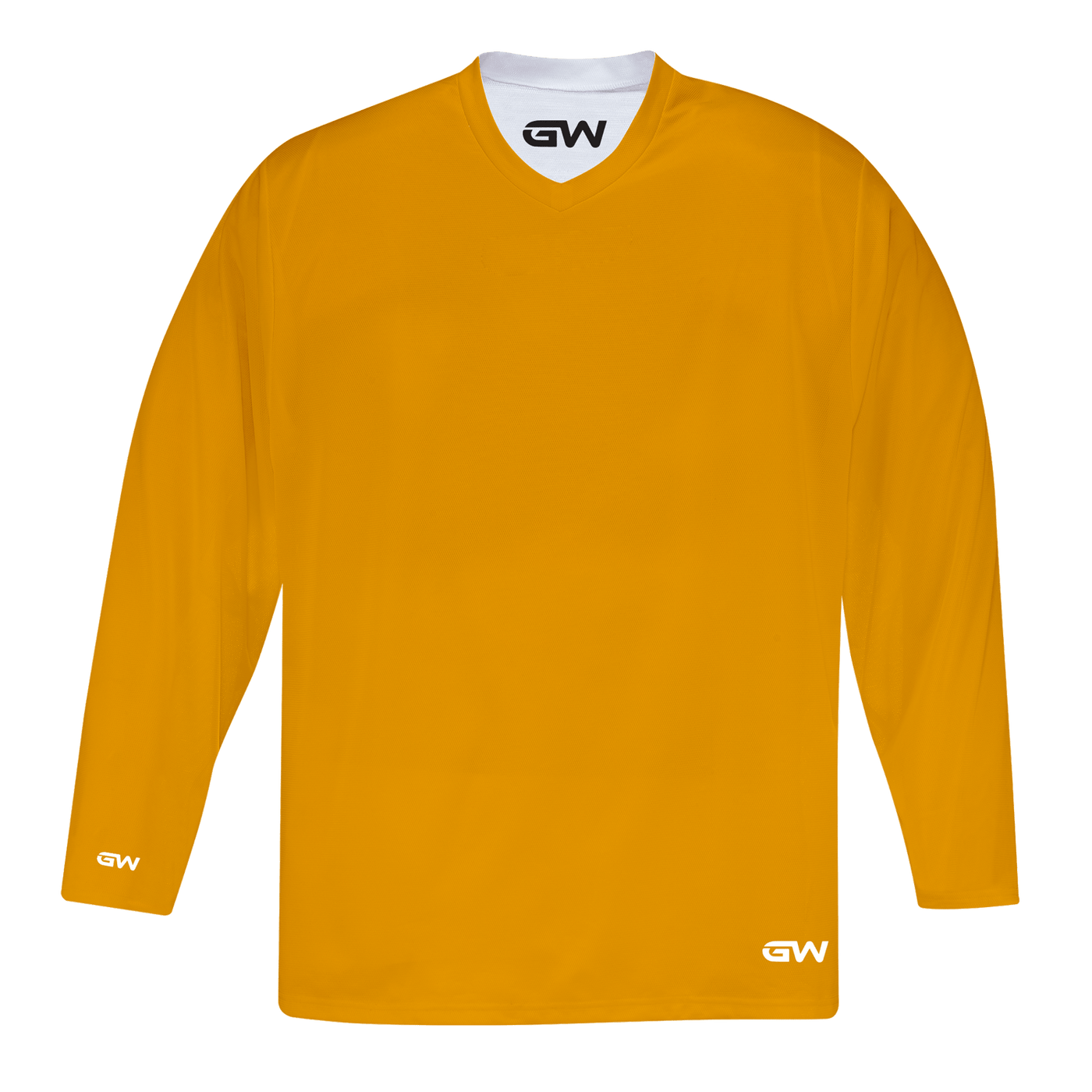 GameWear GW7500 ProLite Series Reversible Junior Hockey Practice Jersey - Yellow / White - The Hockey Shop Source For Sports