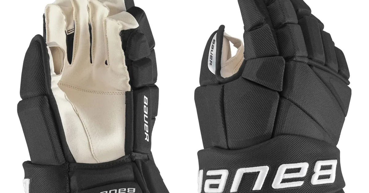 Bauer Vapor Team Pro Intermediate Hockey Gloves | TheHockeyShop.com