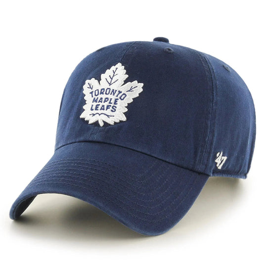 47 Brand NHL Clean Up Adjustable Hat - Toronto Maple Leafs Navy / OSFM - The Hockey Shop