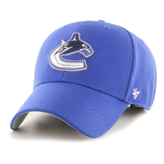 47 Brand NHL MVP Adjustable Hat - Vancouver Canucks Blue / OSFM - The Hockey Shop