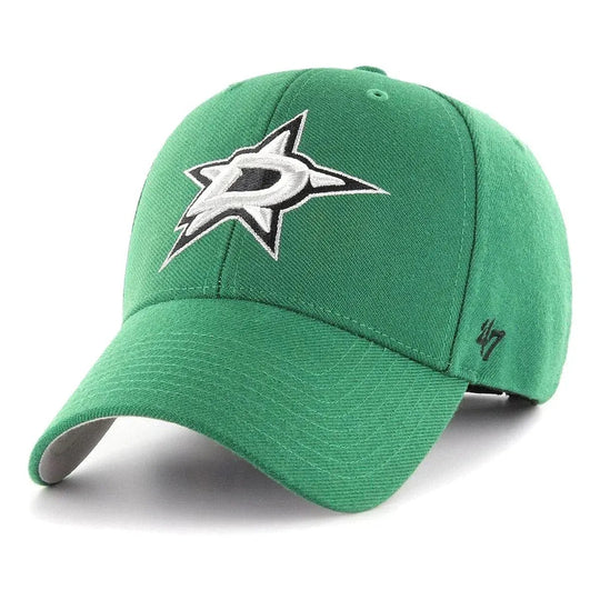 Dallas Stars 47 Brand NHL MVP Adjustable Hat Green / OSFM - The Hockey Shop