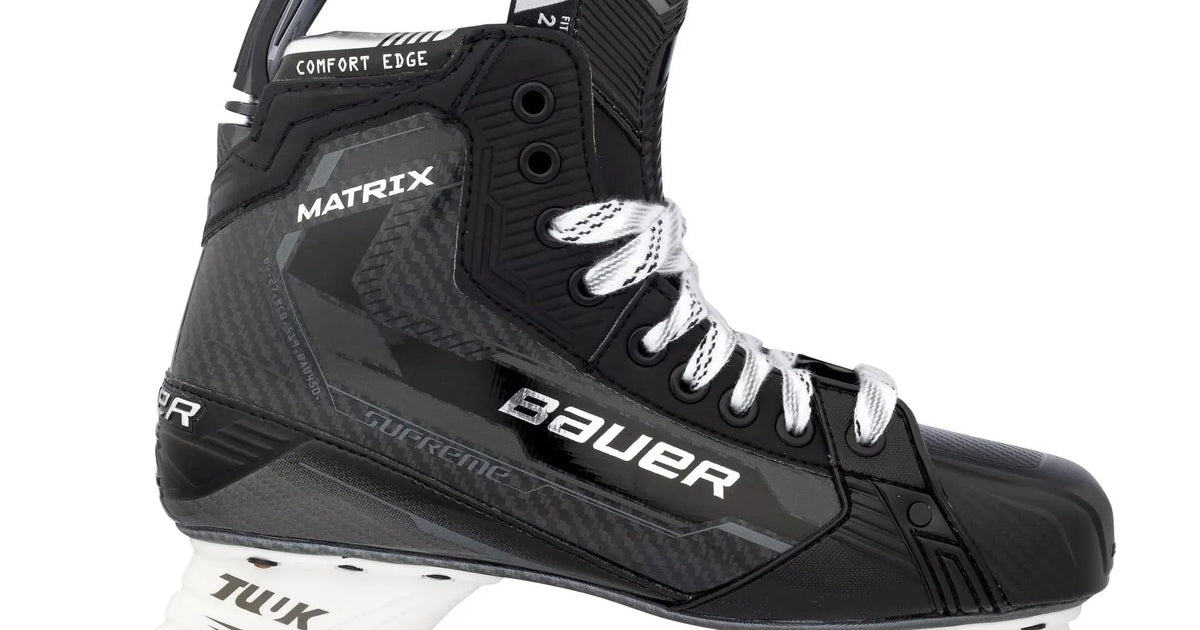 Bauer Supreme Matrix Intermediate Hockey Skates (2022) w/ Pulse Steel ...