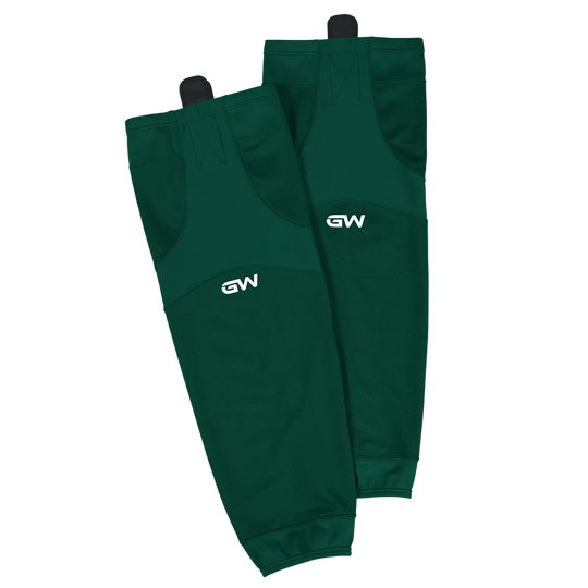 GameWear SK6500 Single Tone Practice Socks - Dark Green 22" / Dark Green - The Hockey Shop