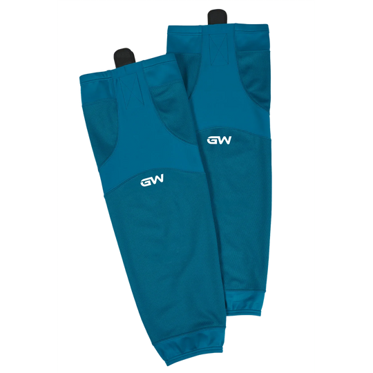GameWear SK6500 Single Tone Practice Socks - Turquoise 24" / Turquoise - The Hockey Shop