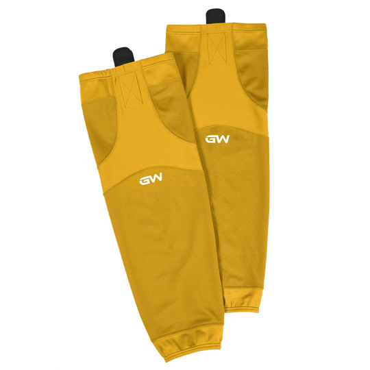 GameWear SK6500 Single Tone Practice Socks - Yellow 20" / Yellow - The Hockey Shop